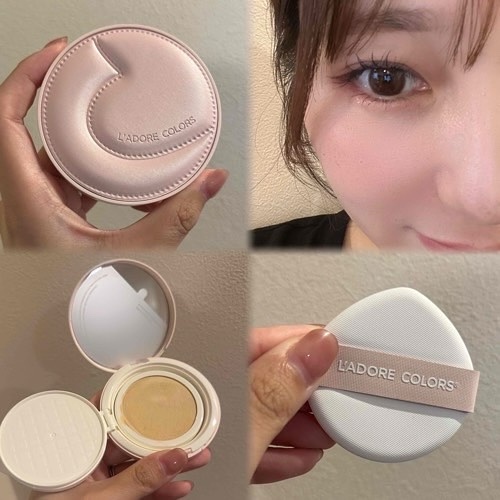 L'ADORE COLORS レインコート クッション ファンデーション/L'adore Colors/クッションファンデーションを使ったクチコミ（2枚目）