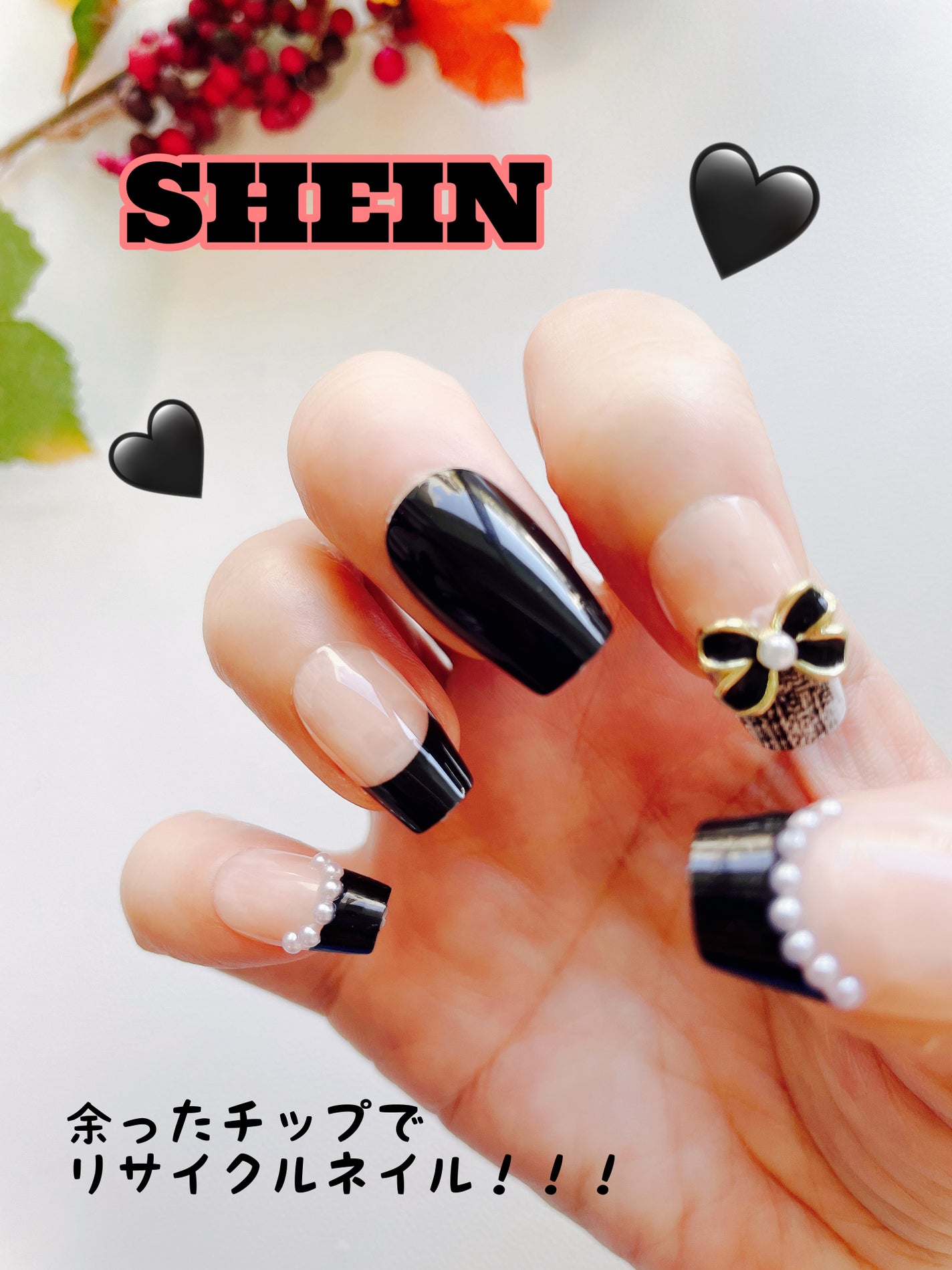 ネイルチップ/SHEIN/ネイルチップ・パーツを使ったクチコミ(1枚目)