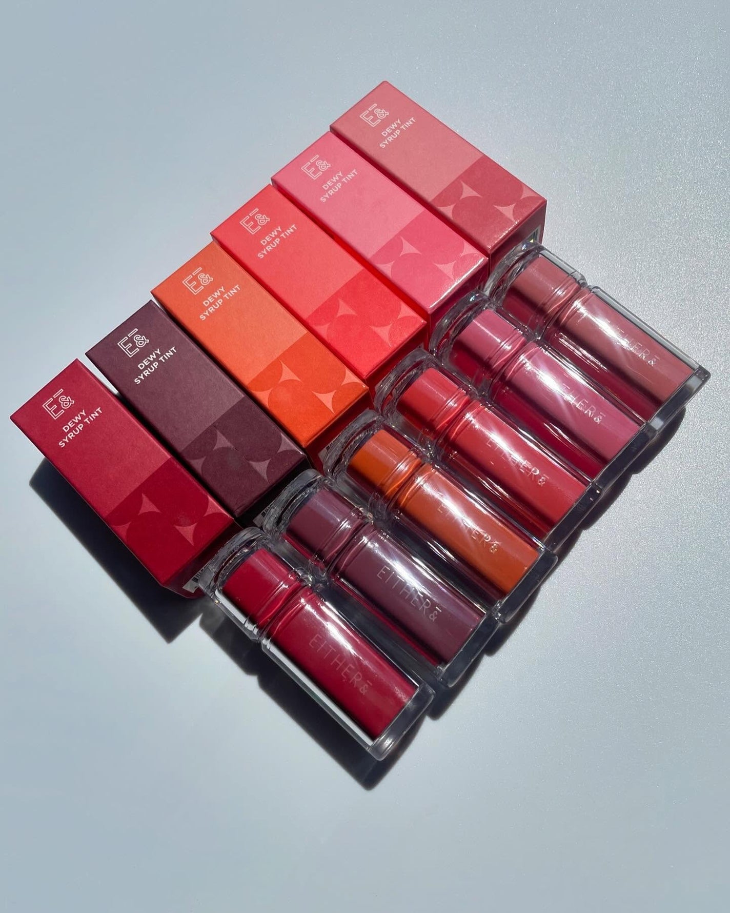 Dewy Syrup Tint/EITHER&/口紅を使ったクチコミ(4枚目)