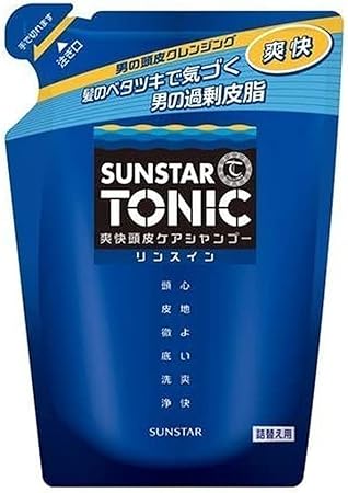 【廃盤希少品】サンスタートニック 爽快頭皮ケアシャンプーリンスイン460ml 試してみた】爽快頭皮ケアシャンプー リンスインタイプ サンスタート