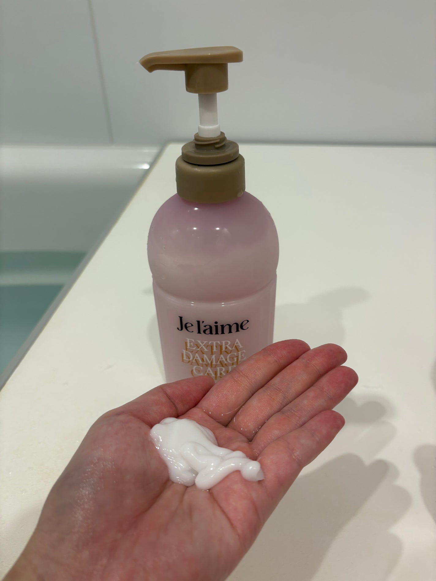 ジュレーム レイヤード シャンプー/ヘアトリートメント (エクストラダメージケア)/Je l'aime/市販シャンプーを使ったクチコミ(6枚目)