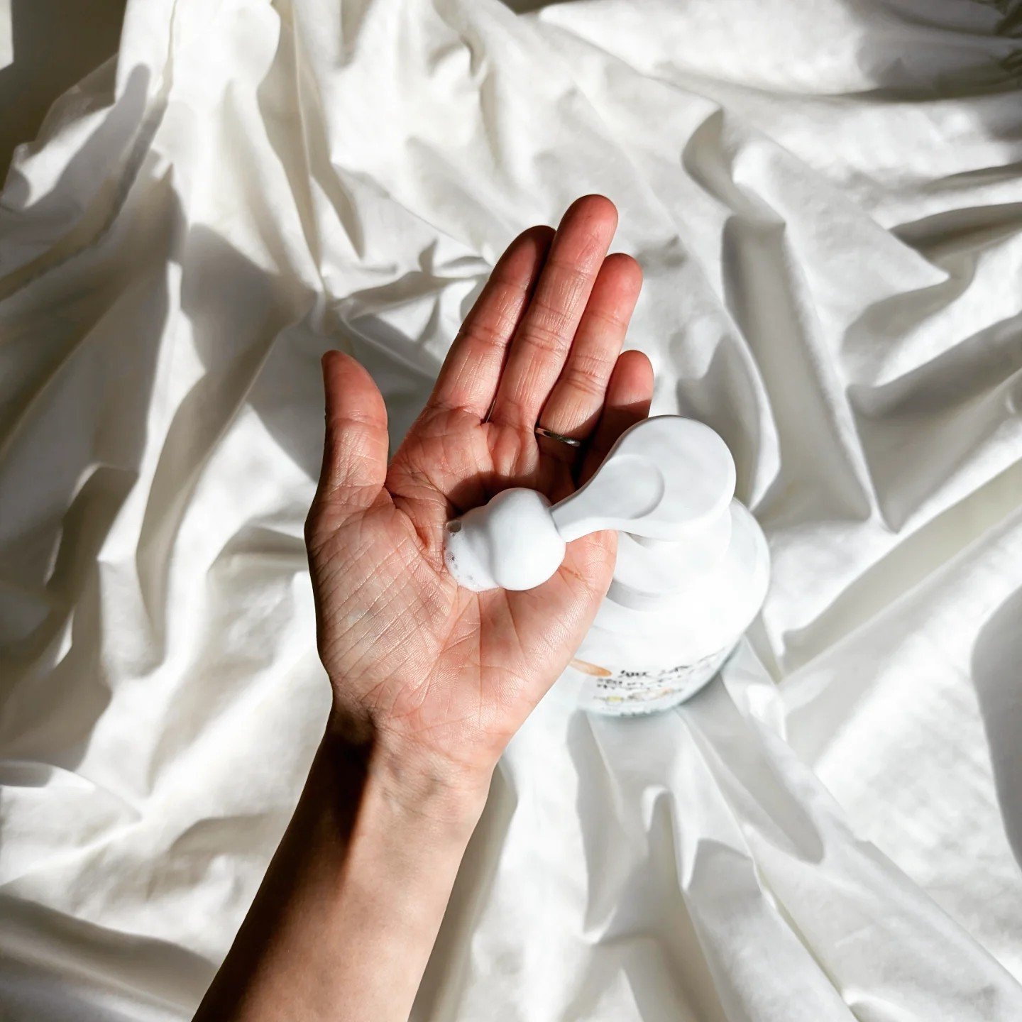 無添加生活 無添加泡の石けんボディソープ/マックス/ボディソープを使ったクチコミ（2枚目）