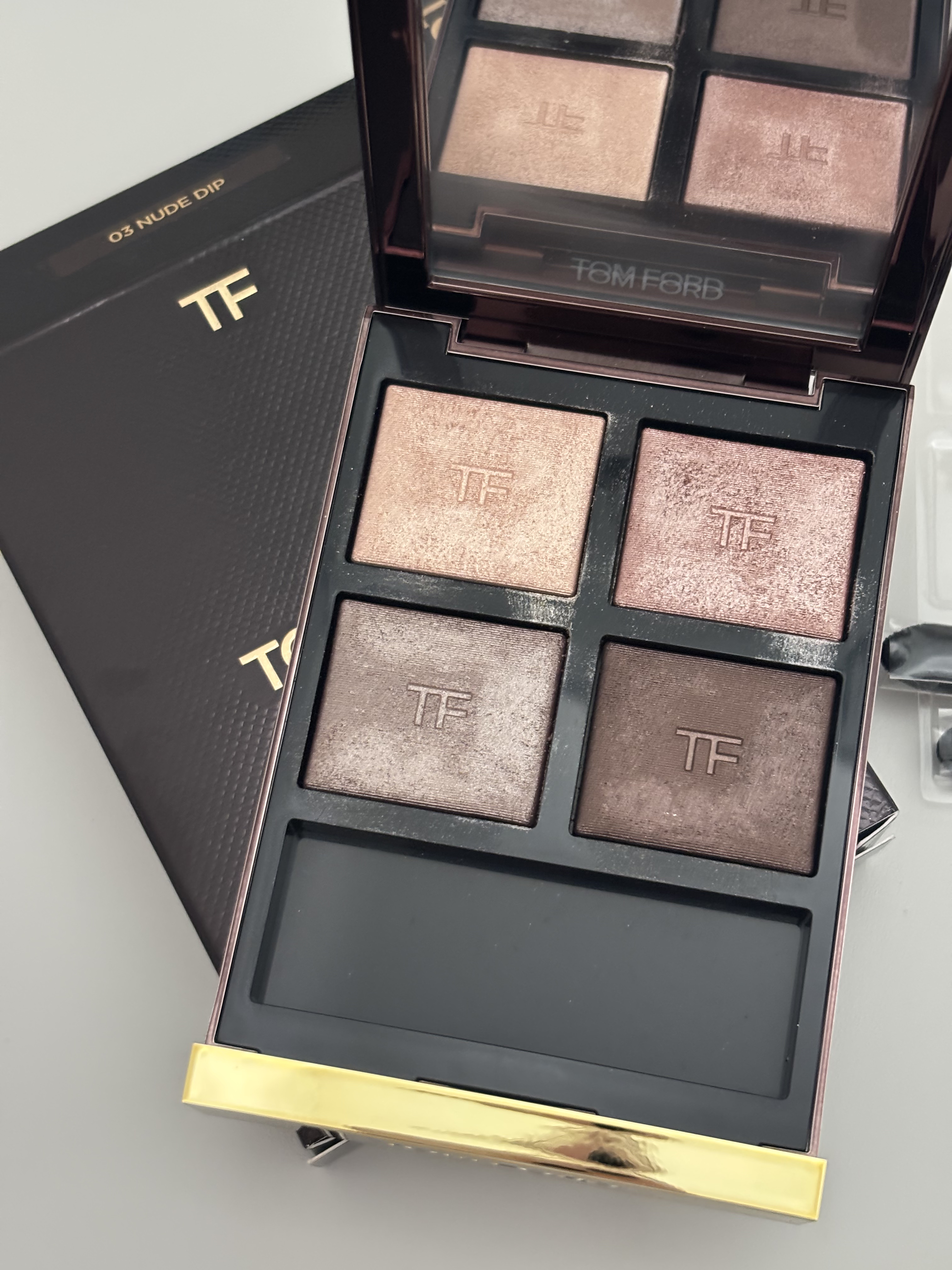 アイ カラー クォード/TOM FORD BEAUTY/アイシャドウパレットを使ったクチコミ（1枚目）