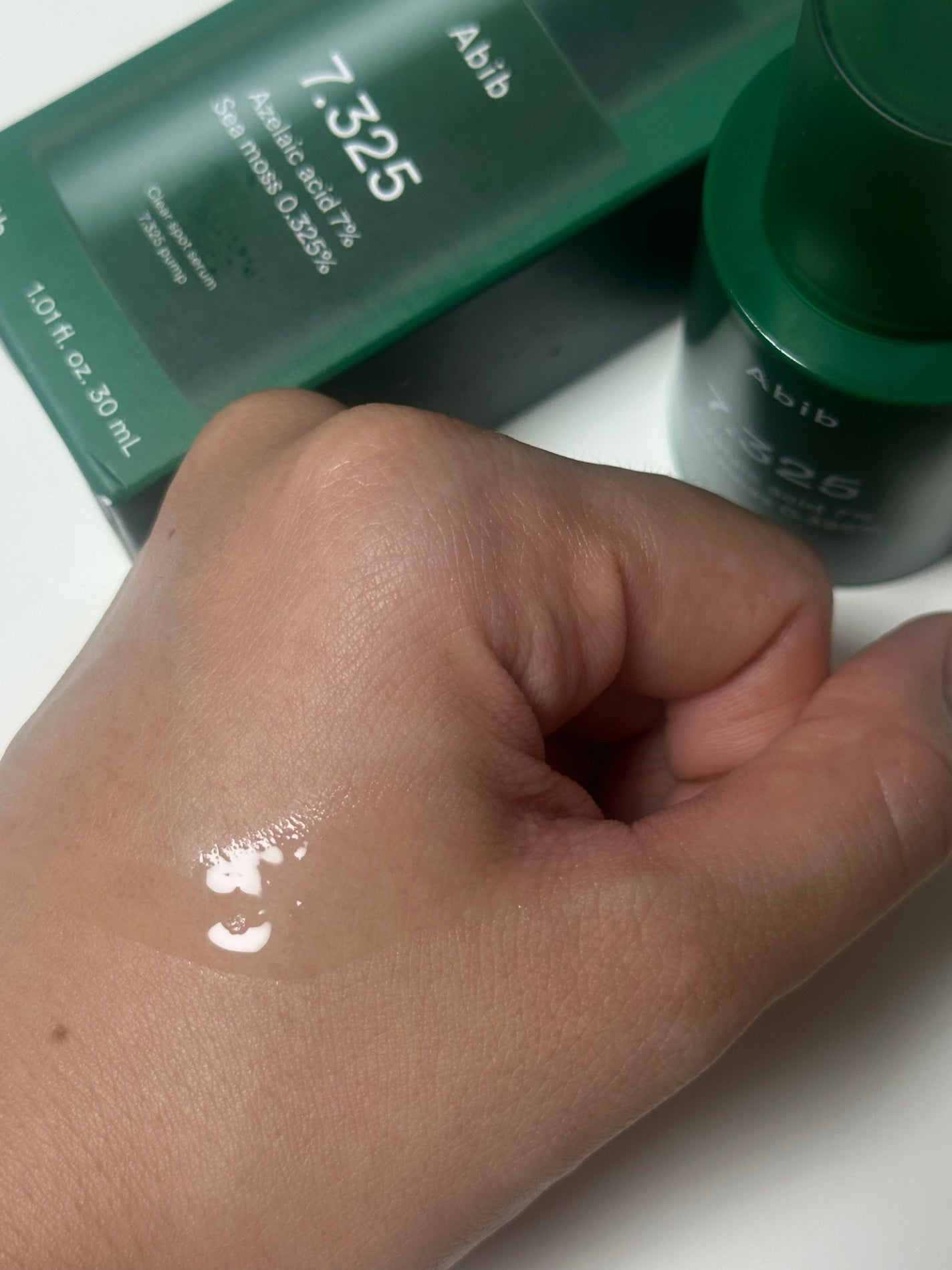 クリアスポットセラム7.325ポンプ/Abib /美容液を使ったクチコミ(2枚目)