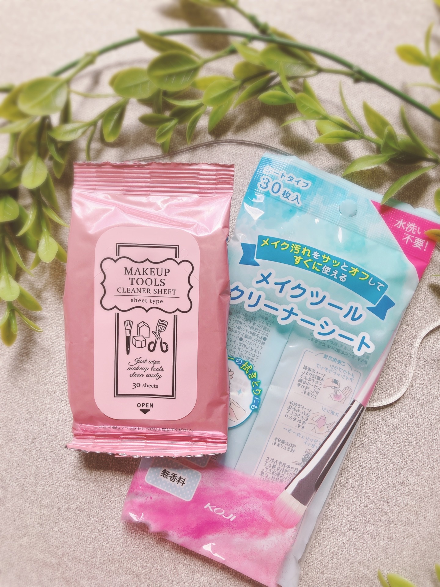 メイクツールクリーナーシート/コージー/その他化粧小物を使ったクチコミ（2枚目）