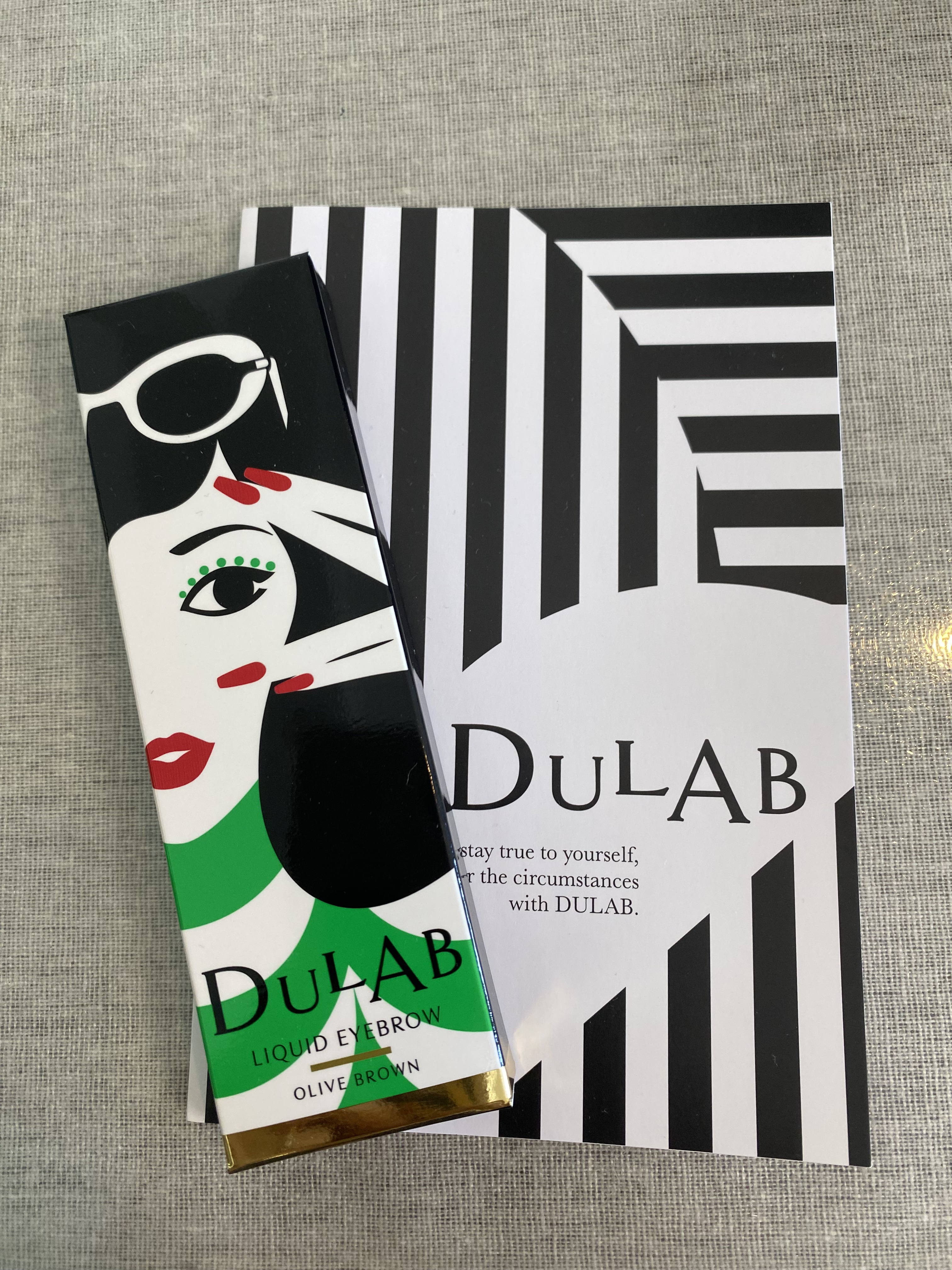 DULAB リキッドアイブロウ オリーブブラウン/DULAB/リキッドアイブロウを使ったクチコミ（1枚目）