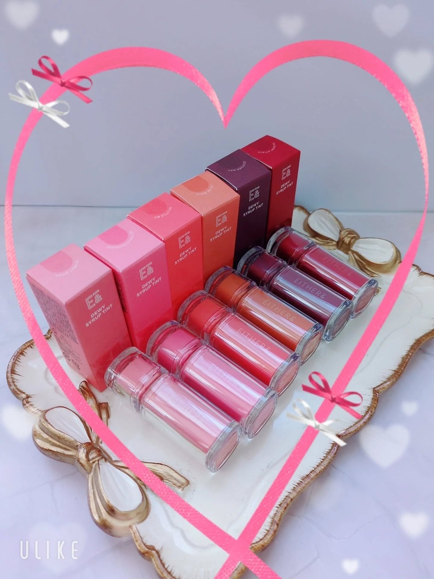 Dewy Syrup Tint/EITHER&/口紅を使ったクチコミ(1枚目)