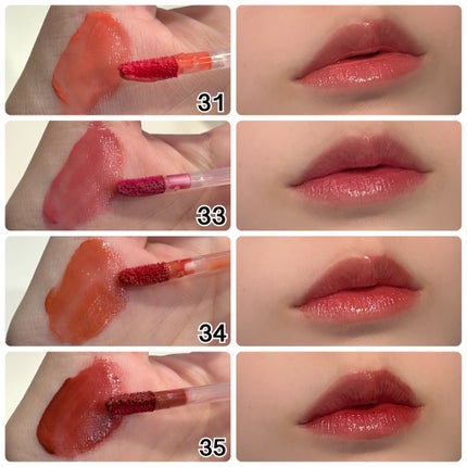 ジューシーラスティングティント/rom&nd/リップティントを使ったクチコミ(3枚目)