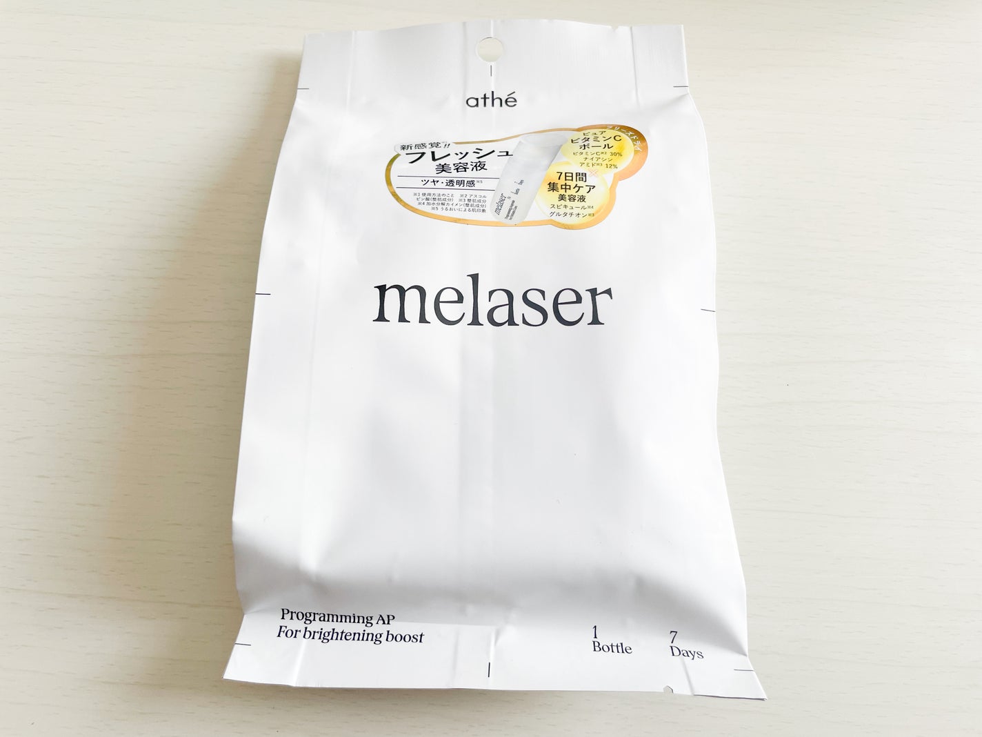 7DAYS ã¡ã¬ãŒã¶ãŒ ããã°ã©ãã³ã° AP/athé/çŸå®¹æ¶²ã䜿ã£ãã¯ãã³ãïŒ1æç®ïŒ