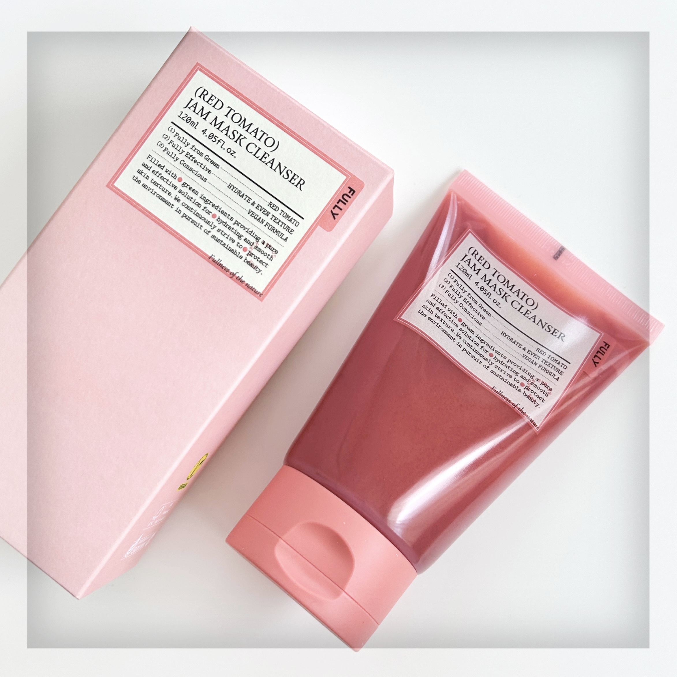 レッドトマトジャムマスククレンザー/FULLY/その他洗顔料を使ったクチコミ（1枚目）