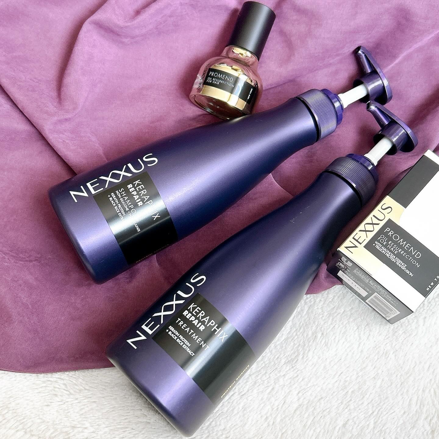 ネクサス ケラフィックスリペア シャンプー/トリートメント/NEXXUS(ネクサス)/市販シャンプーを使ったクチコミ（1枚目）