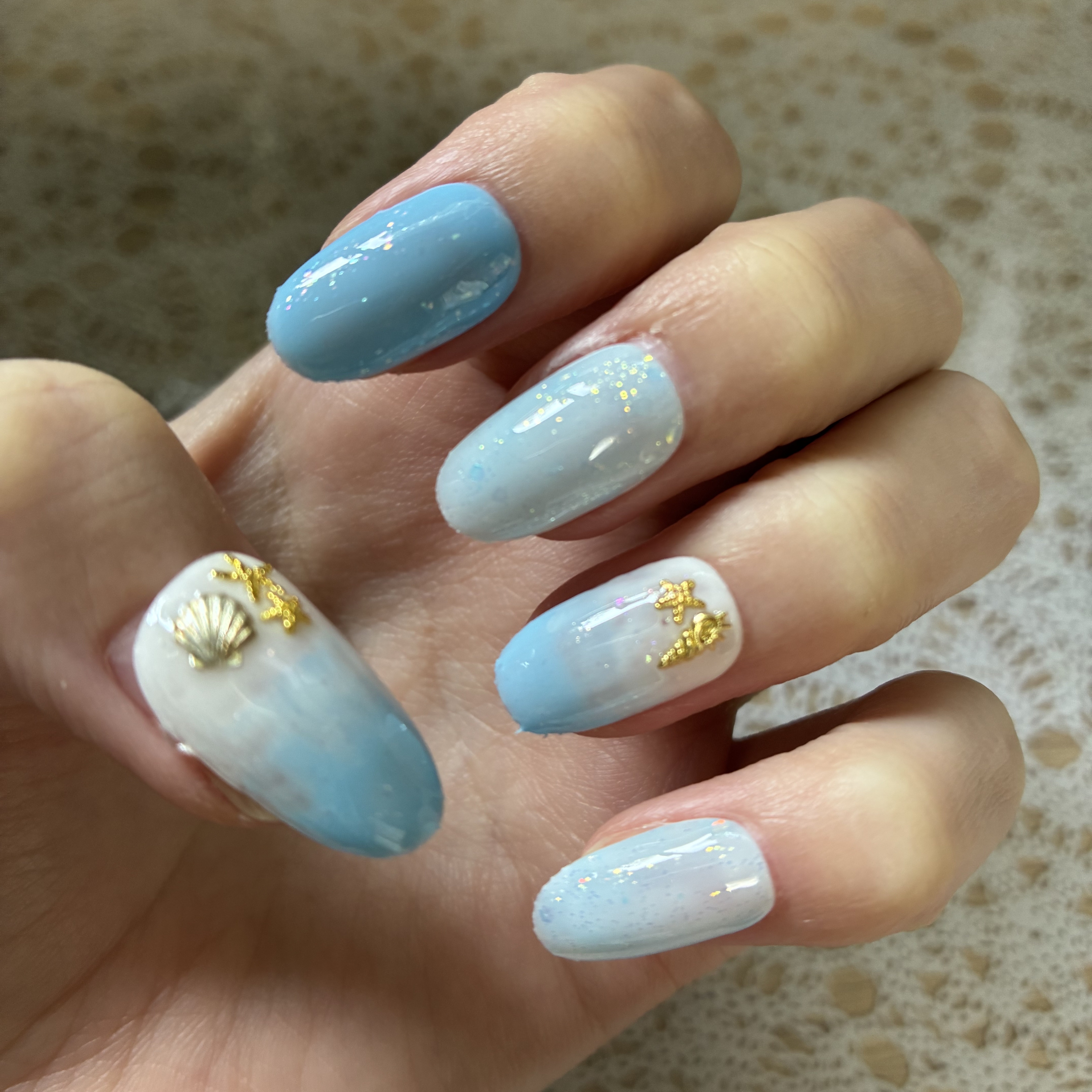 ジェルネイル（ライト対応）/セリア/ジェルネイルを使ったクチコミ（2枚目）