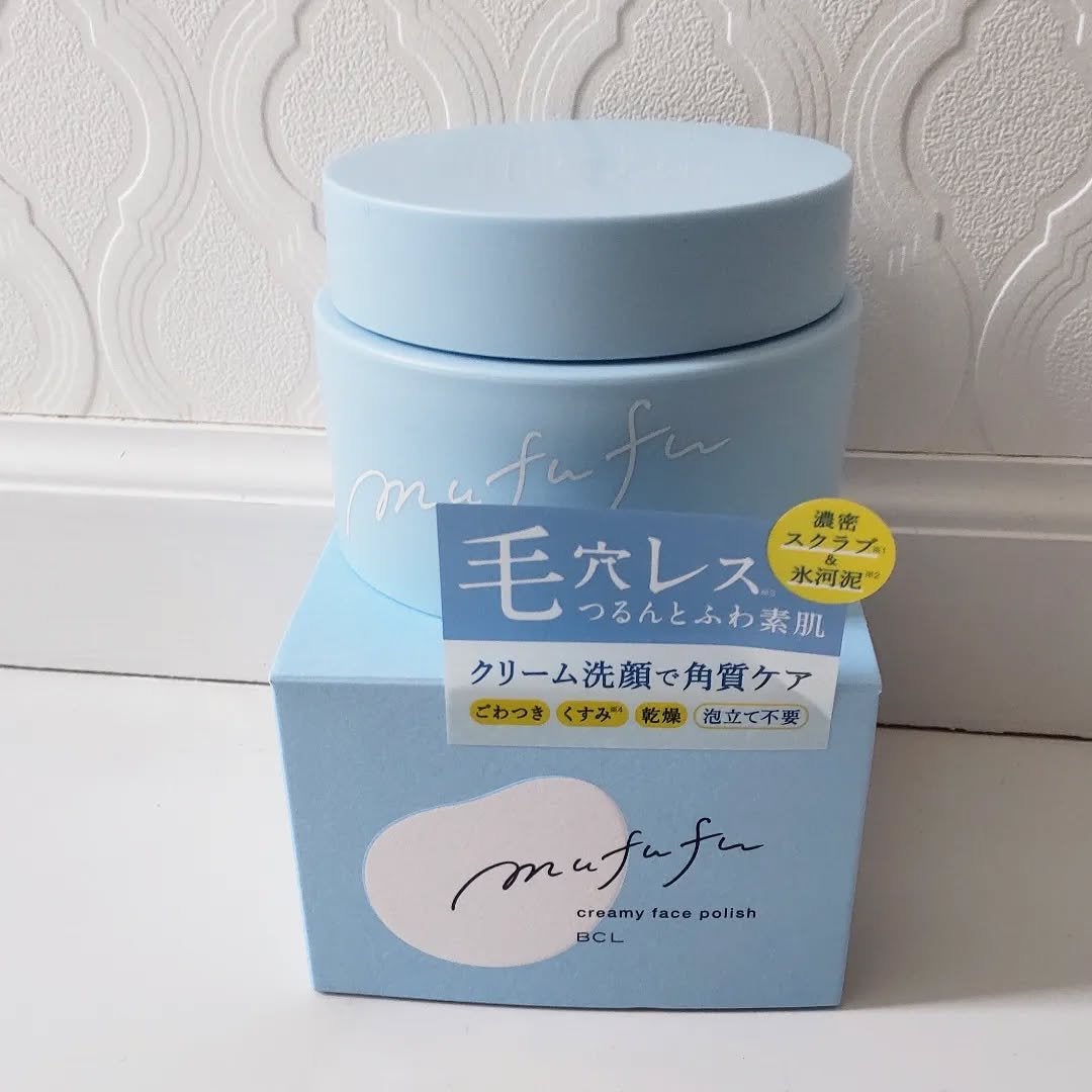 クリーミーフェイスポリッシュ/ムフフ/洗顔フォームを使ったクチコミ(1枚目)