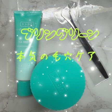 ティーツリーCクレイパックS/BRING GREEN/洗い流すパック・マスクを使ったクチコミ(1枚目)