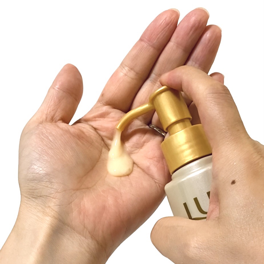 ラックス　スーパーリッチシャイン  ダメージリペア　補修ヘアミルク/LUX/ヘアミルクを使ったクチコミ（3枚目）