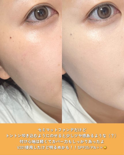 インクラスティングクッションファンデーション/THE FACE SHOP/クッションファンデーションを使ったクチコミ(3枚目)
