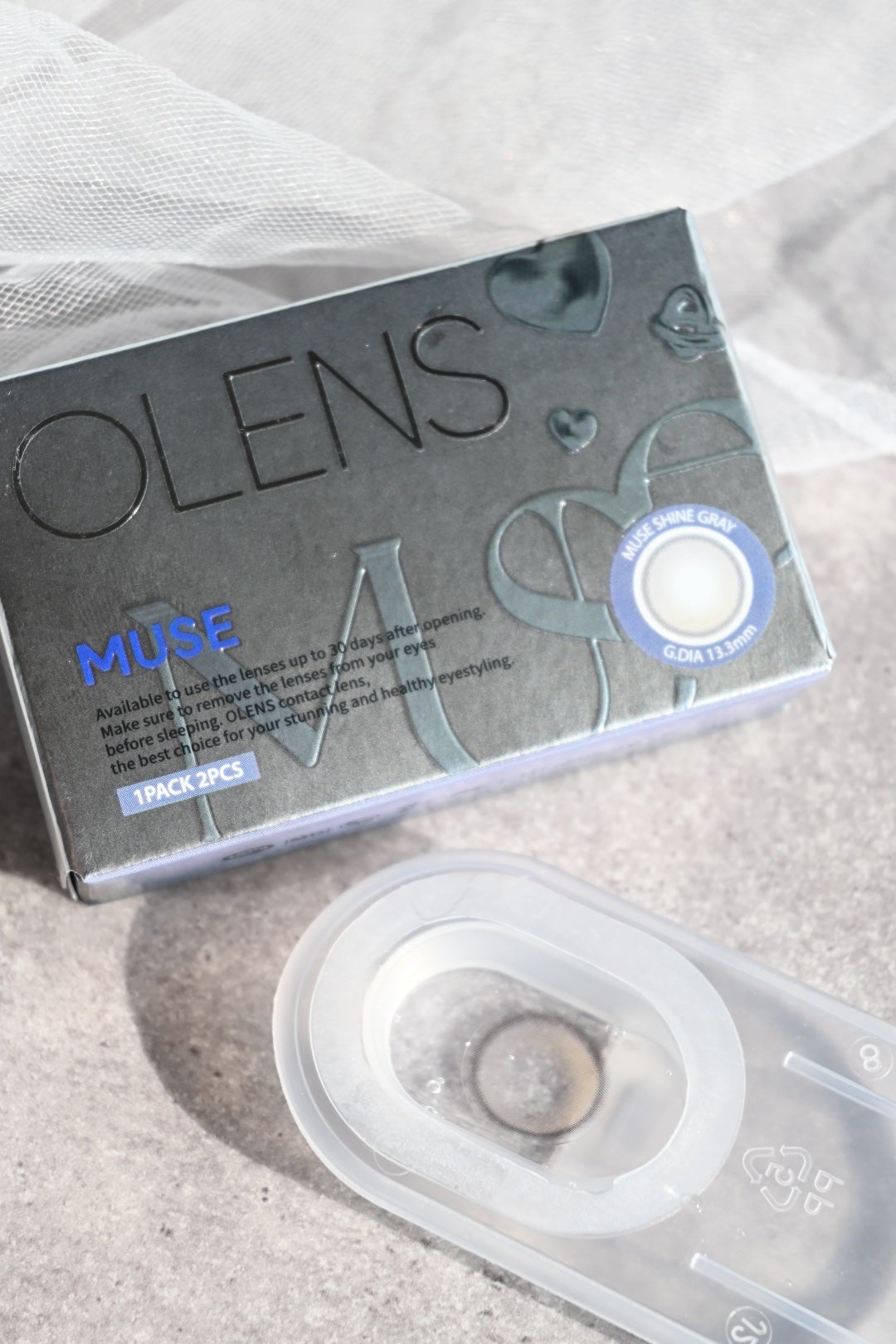 MUSE 1month/OLENS/1ヶ月(1MONTH)カラコンを使ったクチコミ(3枚目)
