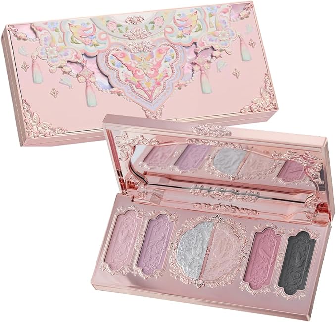 試してみた】胡蝶雲肩6色アイシャドウパレット FlowerKnowsの人気色