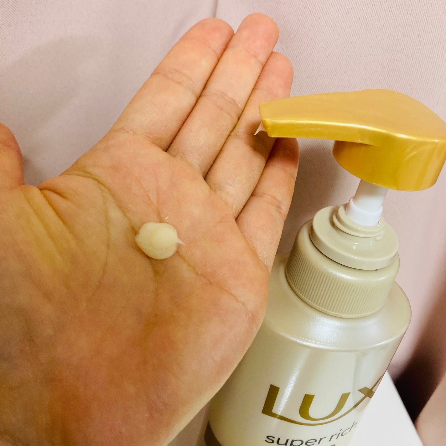 スーパーリッチシャイン ダメージリペア 補修シャンプー / 補修コンディショナー/LUX/市販シャンプーを使ったクチコミ(3枚目)