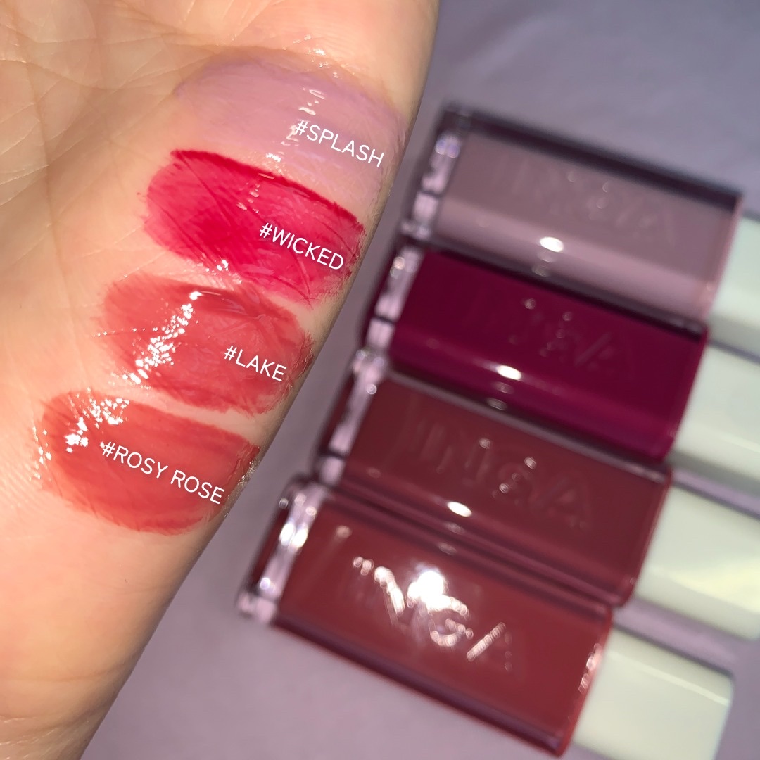 ウォーターグローリップティント 12 ウィーキッド（Wicked）/INGA/リップティントを使ったクチコミ（2枚目）