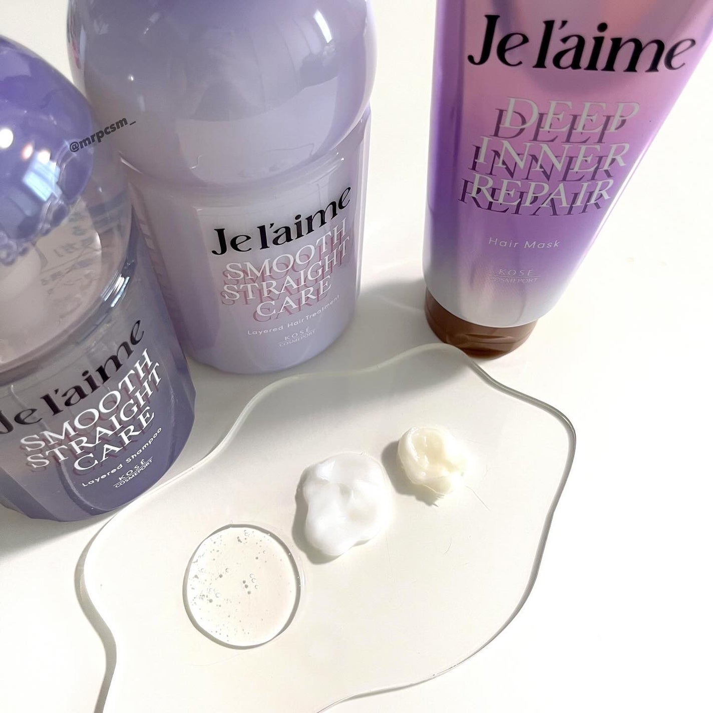 ジュレーム レイヤード シャンプー/ヘアトリートメント(スムースストレートケア)/Je l'aime/市販シャンプーを使ったクチコミ(3枚目)