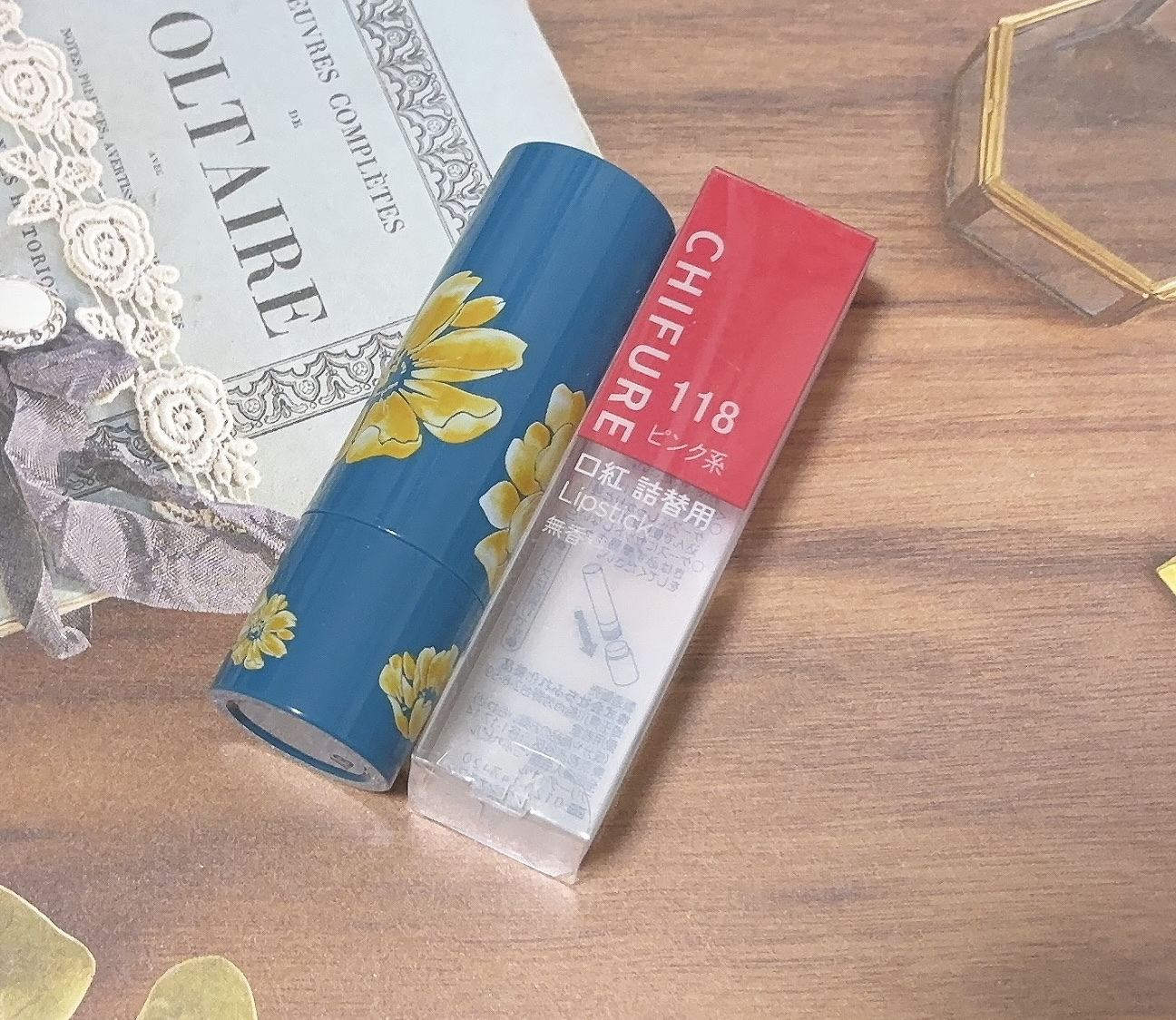 口紅（詰替用）/ちふれ/口紅を使ったクチコミ（2枚目）