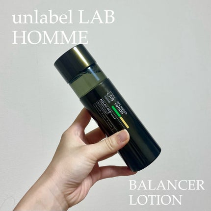 アンレーベル ラボ オム AZ バランサー ローション/unlabel/化粧水を使ったクチコミ(1枚目)