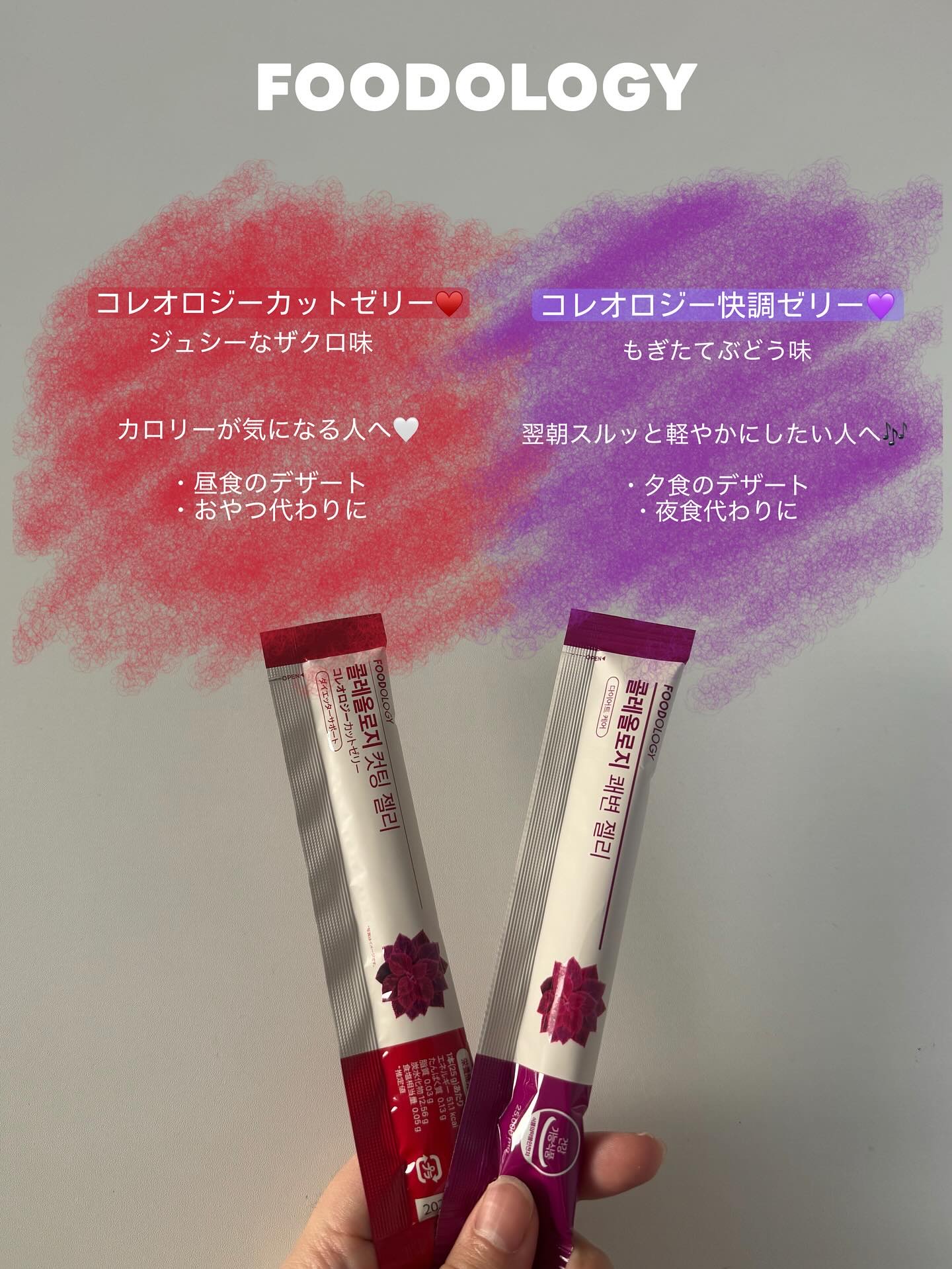 コレオロジーカットゼリー/FOODOLOGY/食品を使ったクチコミ（2枚目）