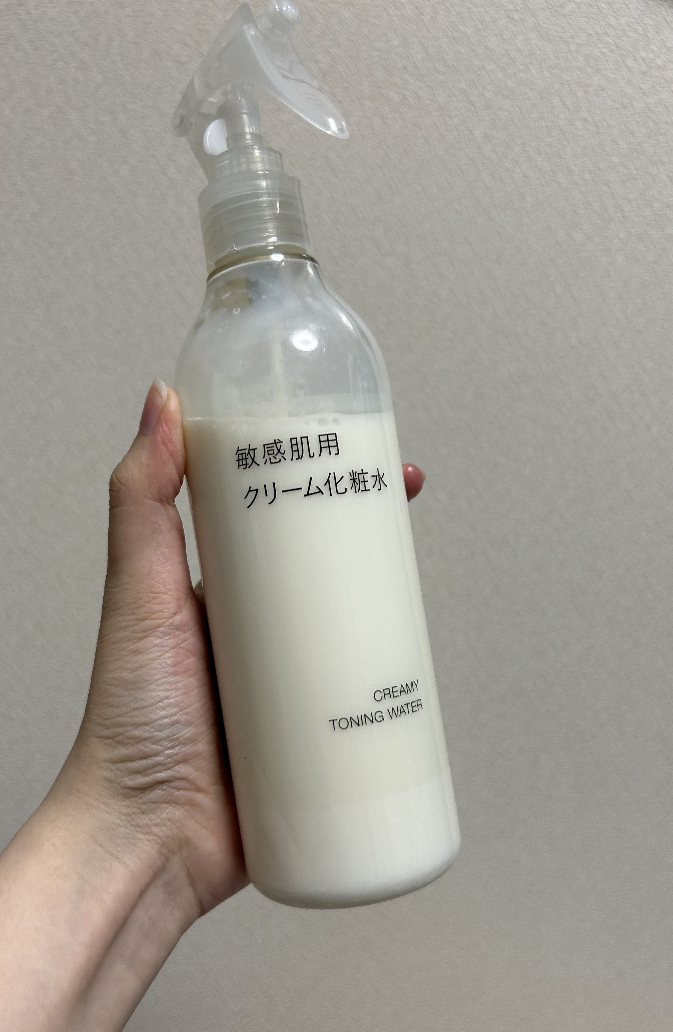 敏感肌用クリーム化粧水 300ml/無印良品/化粧水を使ったクチコミ（1枚目）