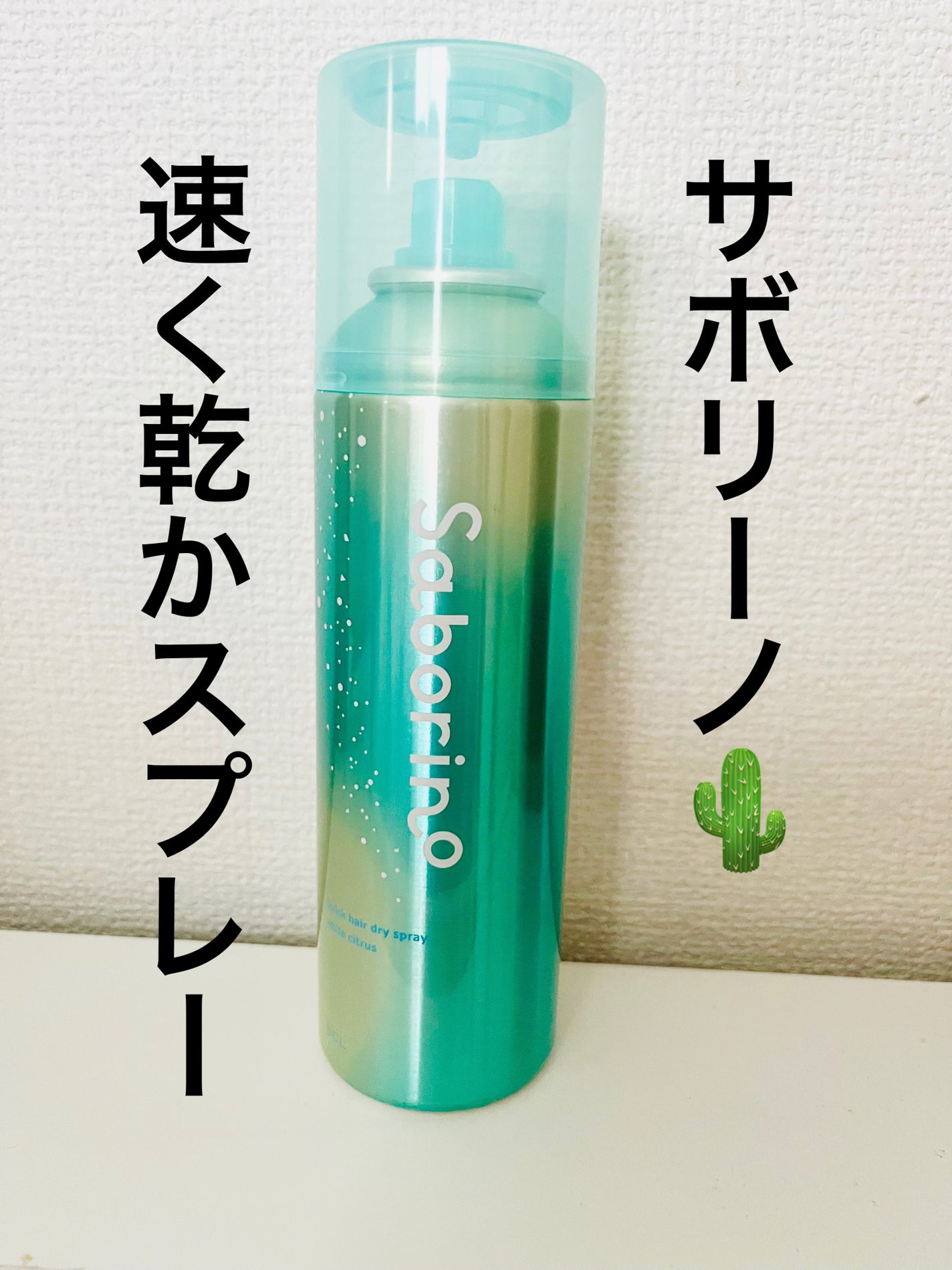 速く乾かスプレー NA/サボリーノ/ヘアスプレーを使ったクチコミ(1枚目)