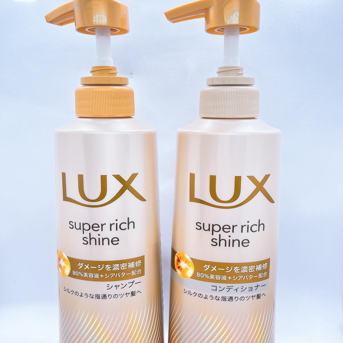 スーパーリッチシャイン ダメージリペア 補修シャンプー / 補修コンディショナー/LUX/市販シャンプーを使ったクチコミ(1枚目)