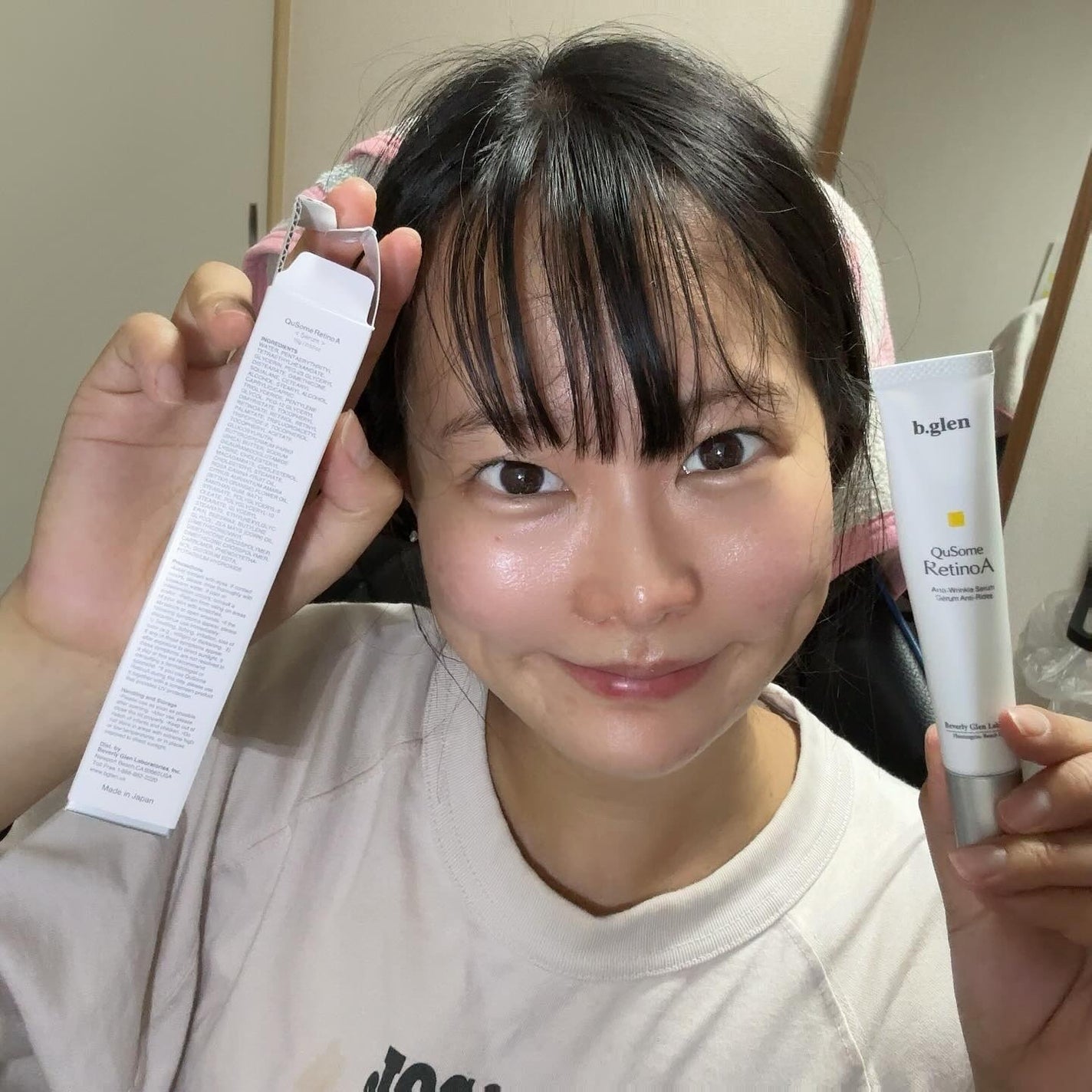 QuSomeレチノA/b.glen/美容液を使ったクチコミ(6枚目)