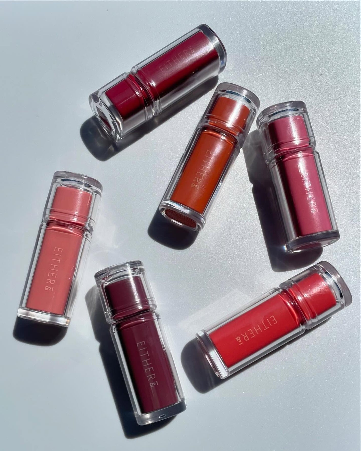 Dewy Syrup Tint/EITHER&/口紅を使ったクチコミ(5枚目)