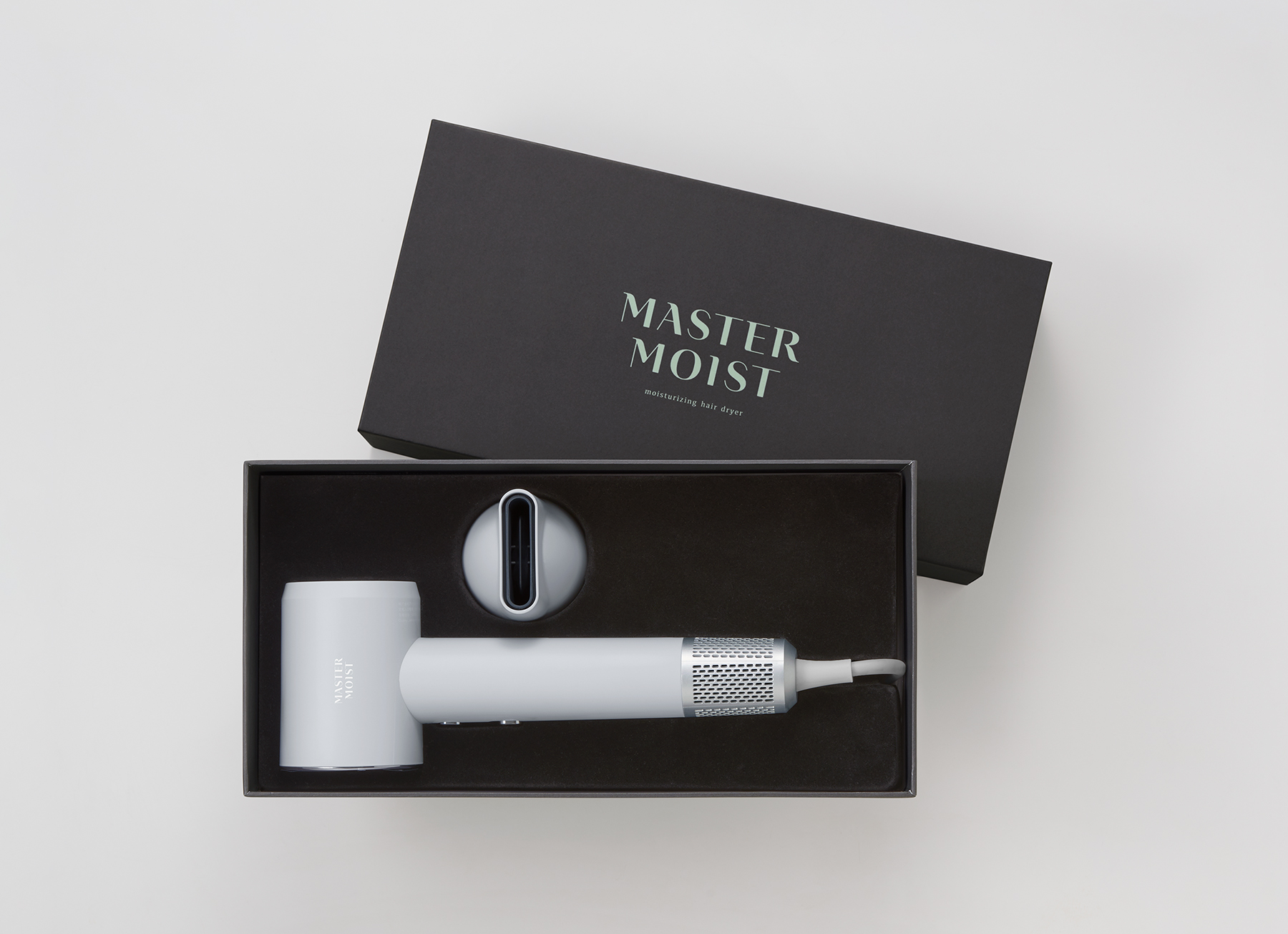 マスターモイスト　ヘアドライヤー イオニス ライトグレー