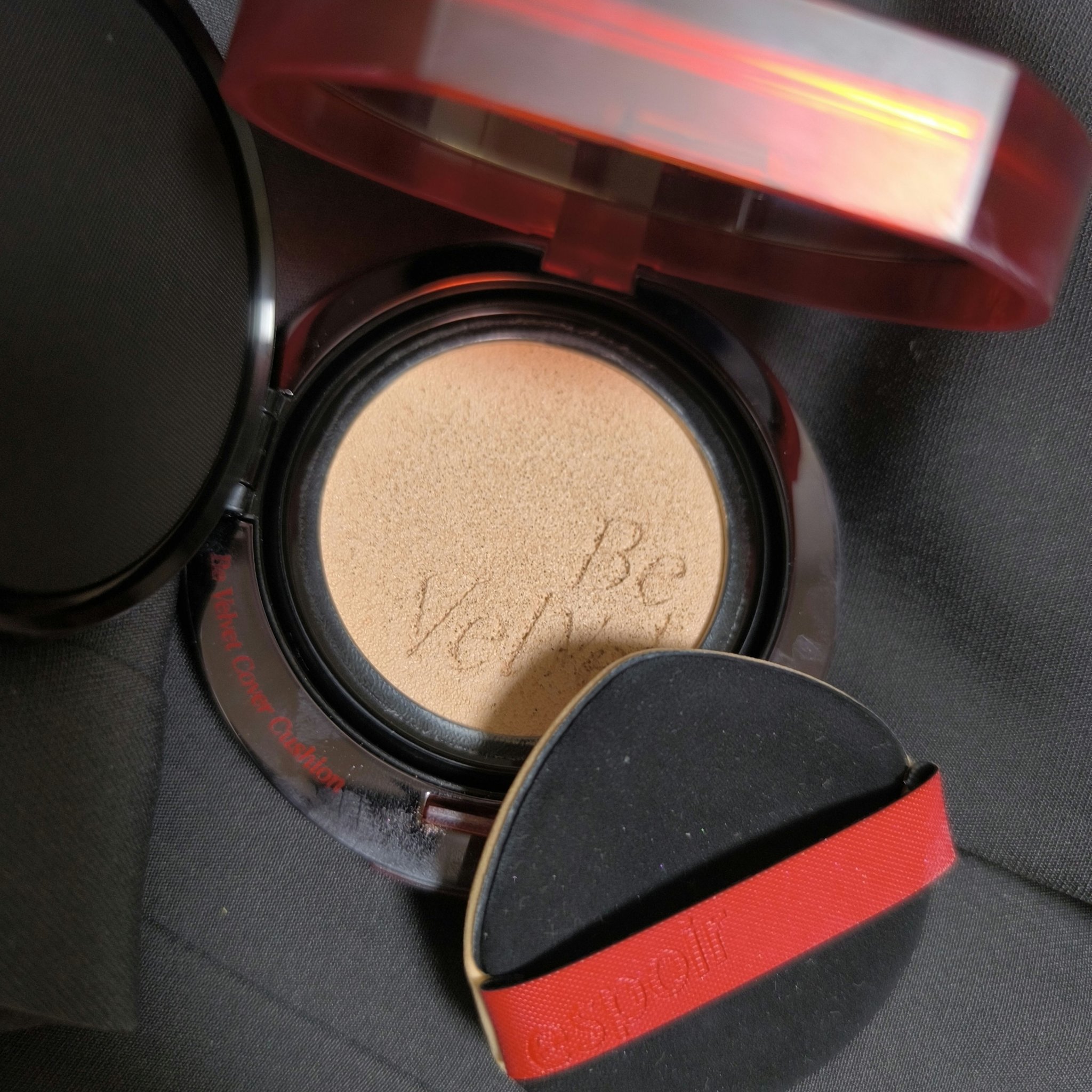 ビーベルベットカバークッション/espoir/クッションファンデーションを使ったクチコミ（2枚目）