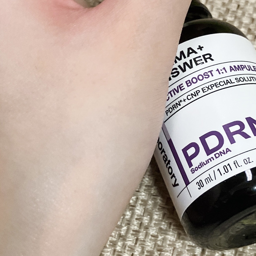 ダーマアンサー PDRN アクティブブースト1:1アンプル/CNP Laboratory/美容液を使ったクチコミ（3枚目）
