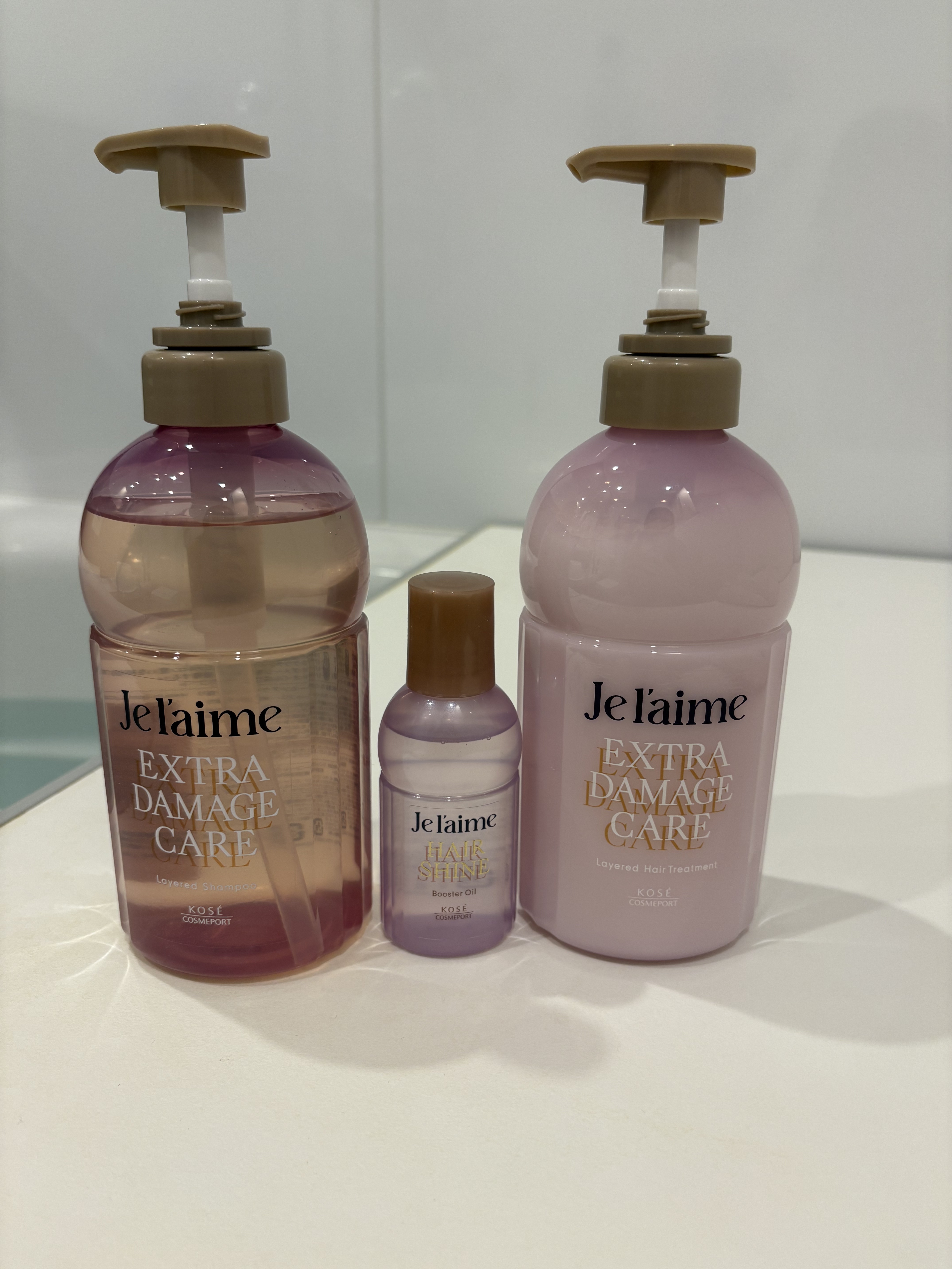 ジュレーム レイヤード シャンプー/ヘアトリートメント （エクストラダメージケア）/Je l'aime/市販シャンプーを使ったクチコミ（2枚目）