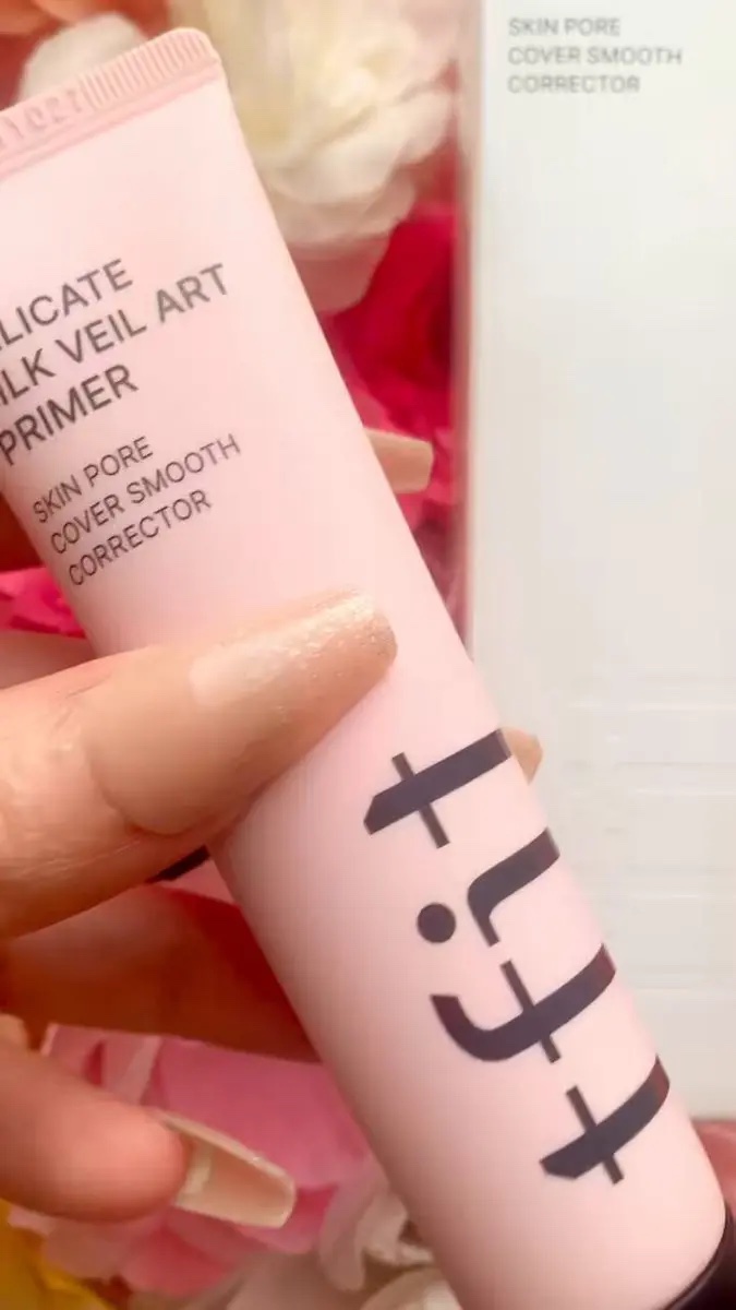 デリケートシルクベールアートプライマー/TFIT/化粧下地を使ったクチコミ（3枚目）