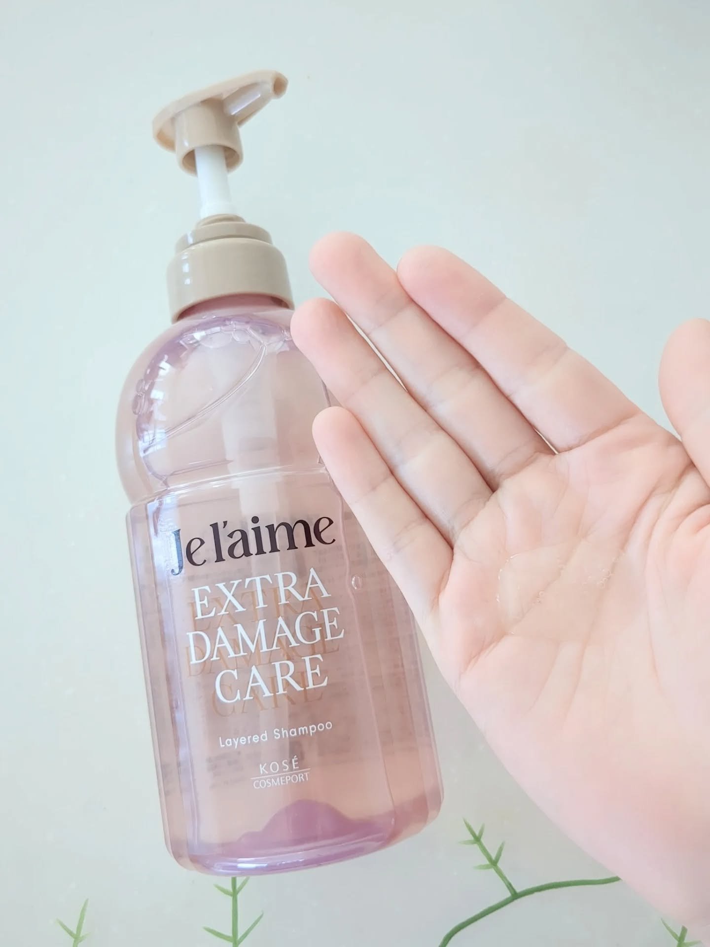 ジュレーム レイヤード シャンプー/ヘアトリートメント （エクストラダメージケア）/Je l'aime/市販シャンプーを使ったクチコミ（2枚目）