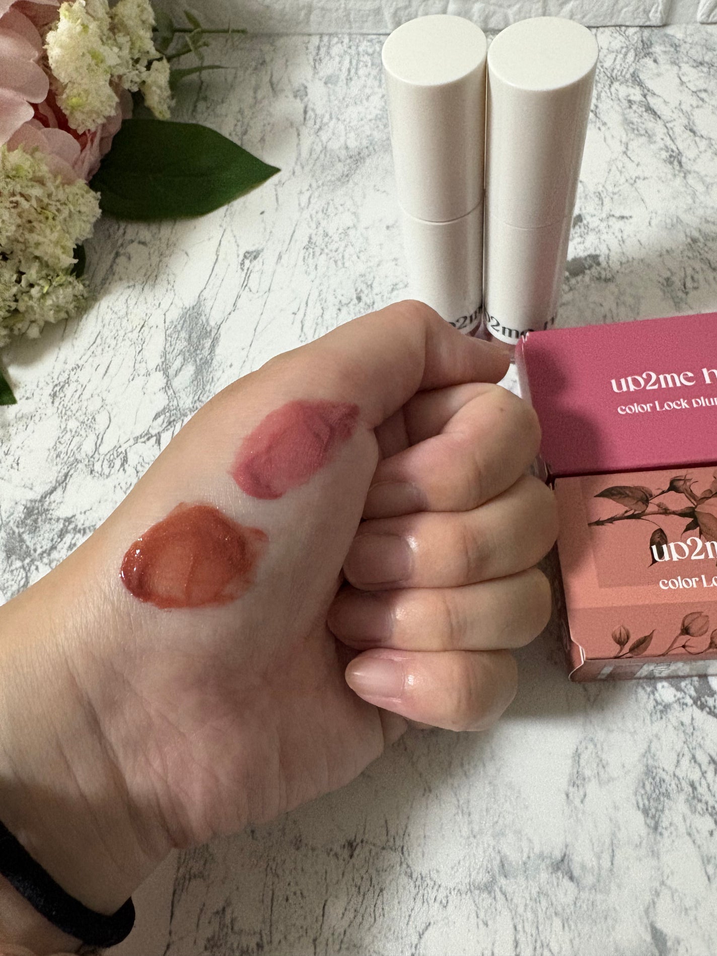 アップトゥーミー ハグマイリップ カラーロックプランパー/up2me/リッププランパーを使ったクチコミ(4枚目)
