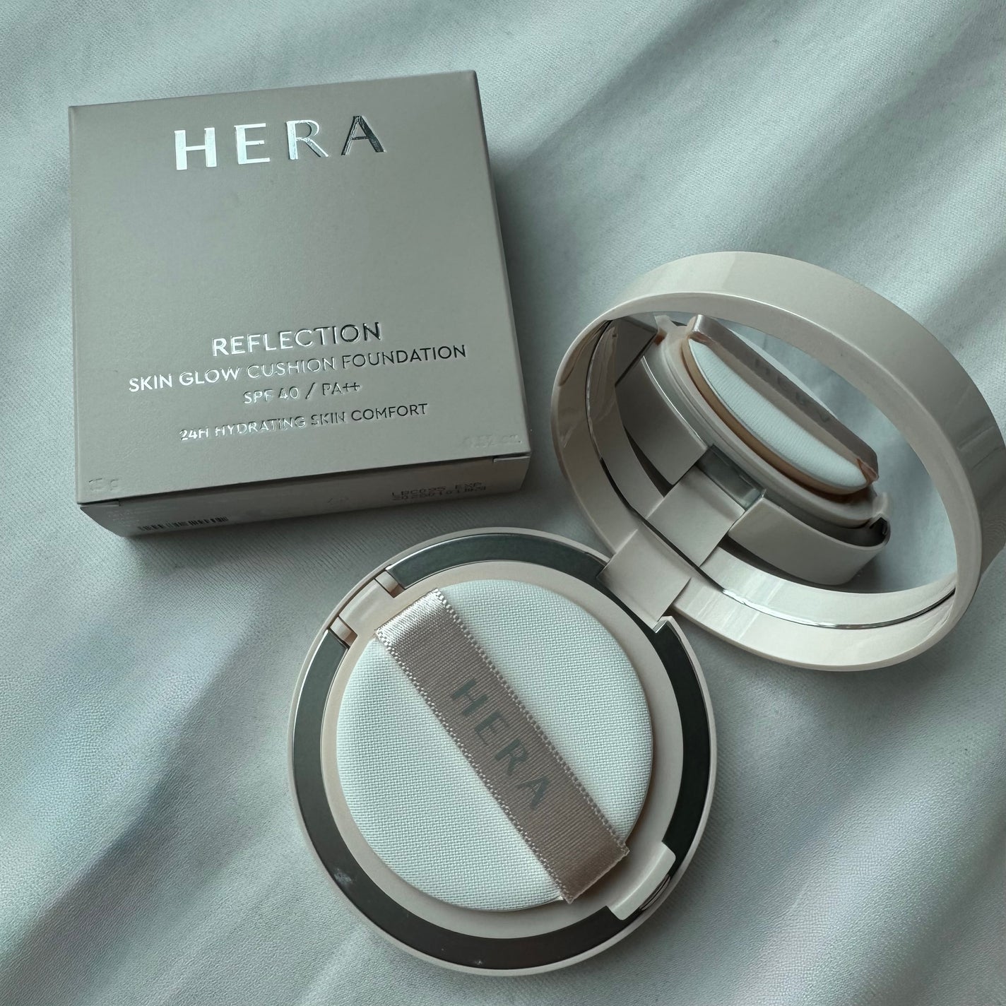 リフレクション スキン グロウ クッション ファンデーション/HERA/クッションファンデーションを使ったクチコミ(2枚目)