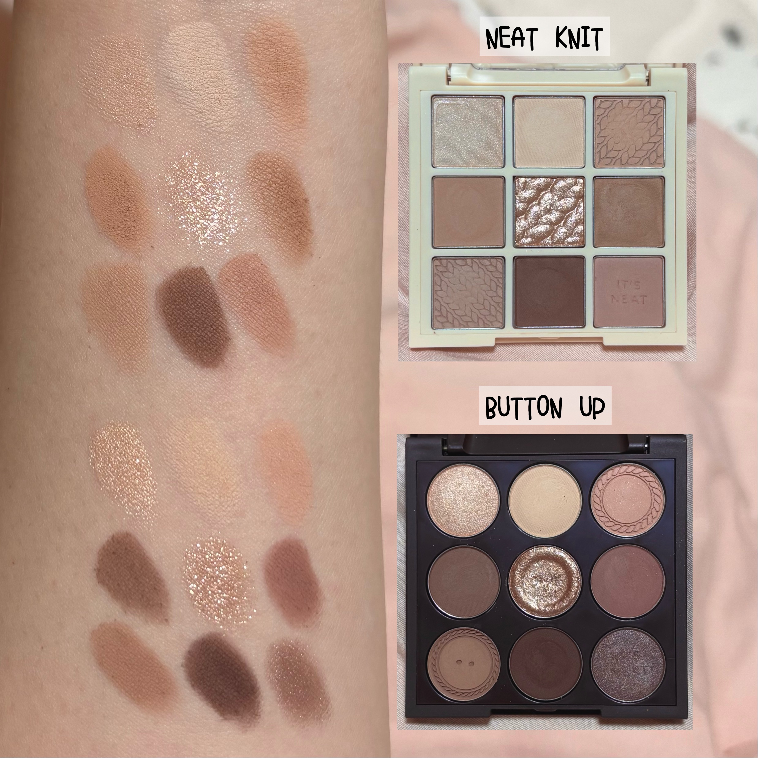 マイフェイブムードアイパレット 9カラー/HOLIKA HOLIKA/アイシャドウパレットを使ったクチコミ（2枚目）