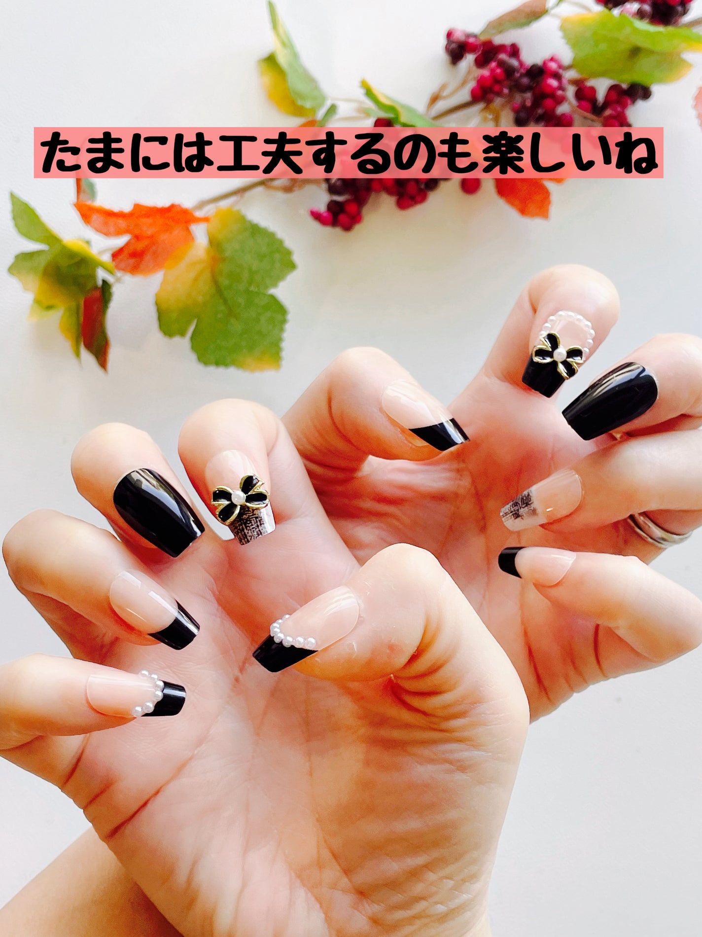 ネイルチップ/SHEIN/ネイルチップ・パーツを使ったクチコミ(3枚目)