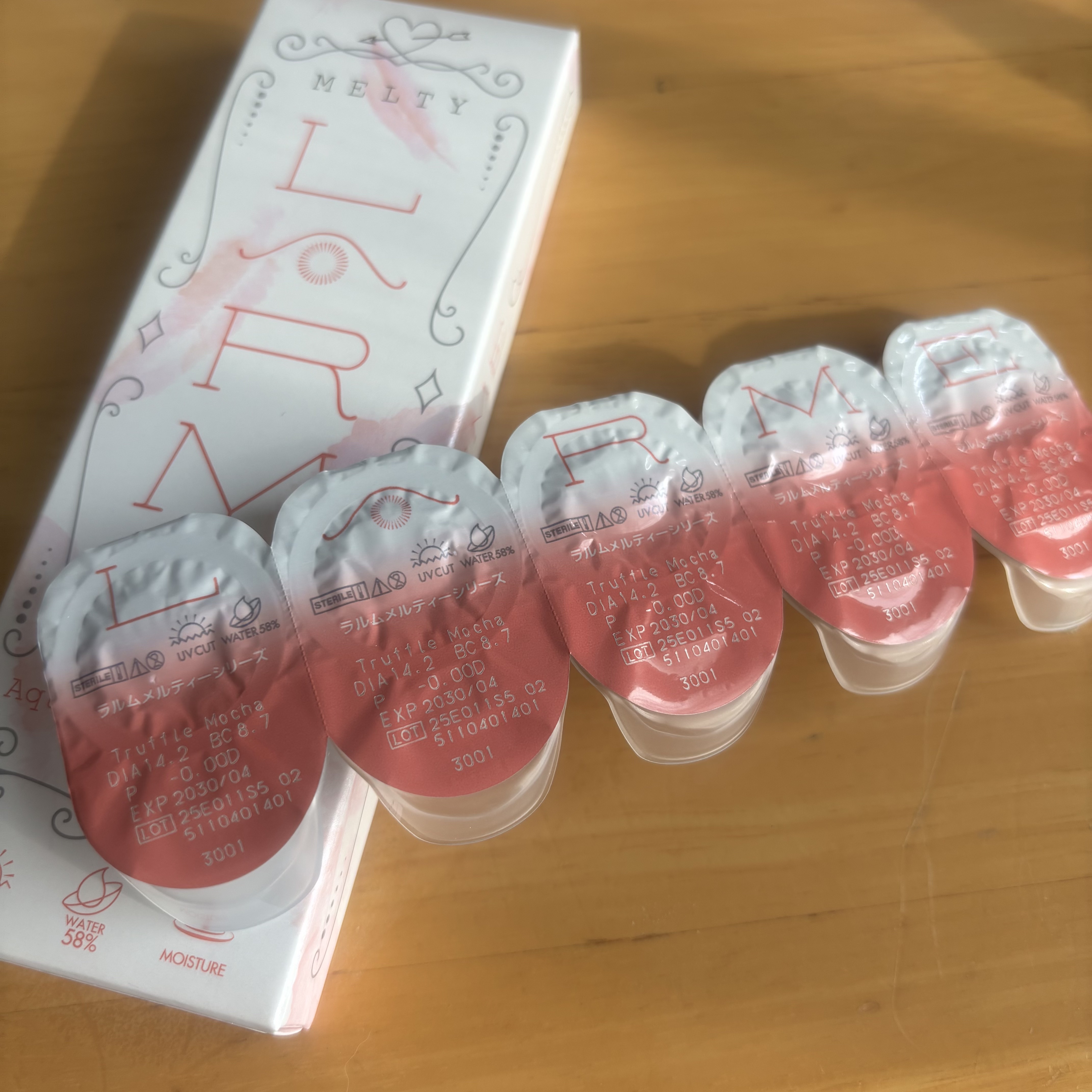 LARME MELTY SERIES(ラルムメルティシリーズ)/LARME/カラーコンタクトレンズを使ったクチコミ（1枚目）