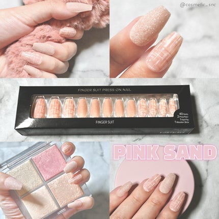 ネイルチップ(シールタイプ)/FINGER SUIT/ネイルチップ・パーツを使ったクチコミ(1枚目)