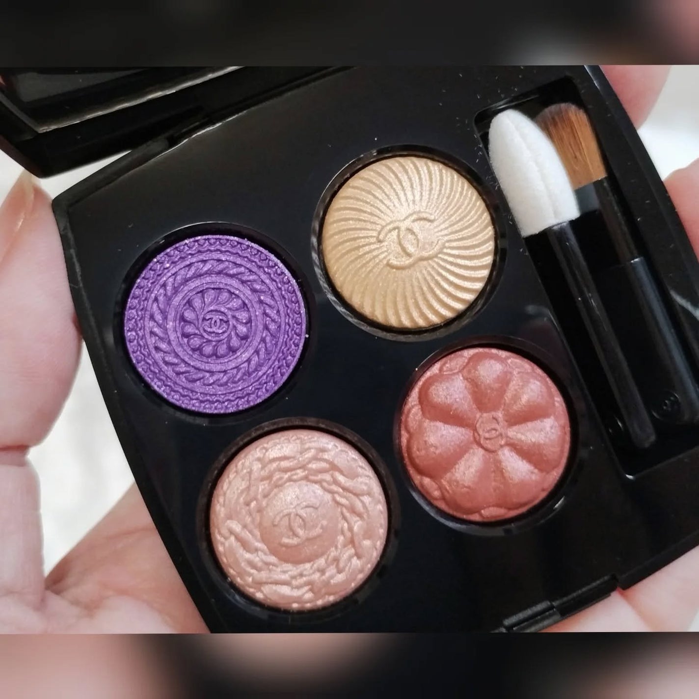 レ キャトル オンブル ブトン/CHANEL/アイシャドウパレットを使ったクチコミ(2枚目)