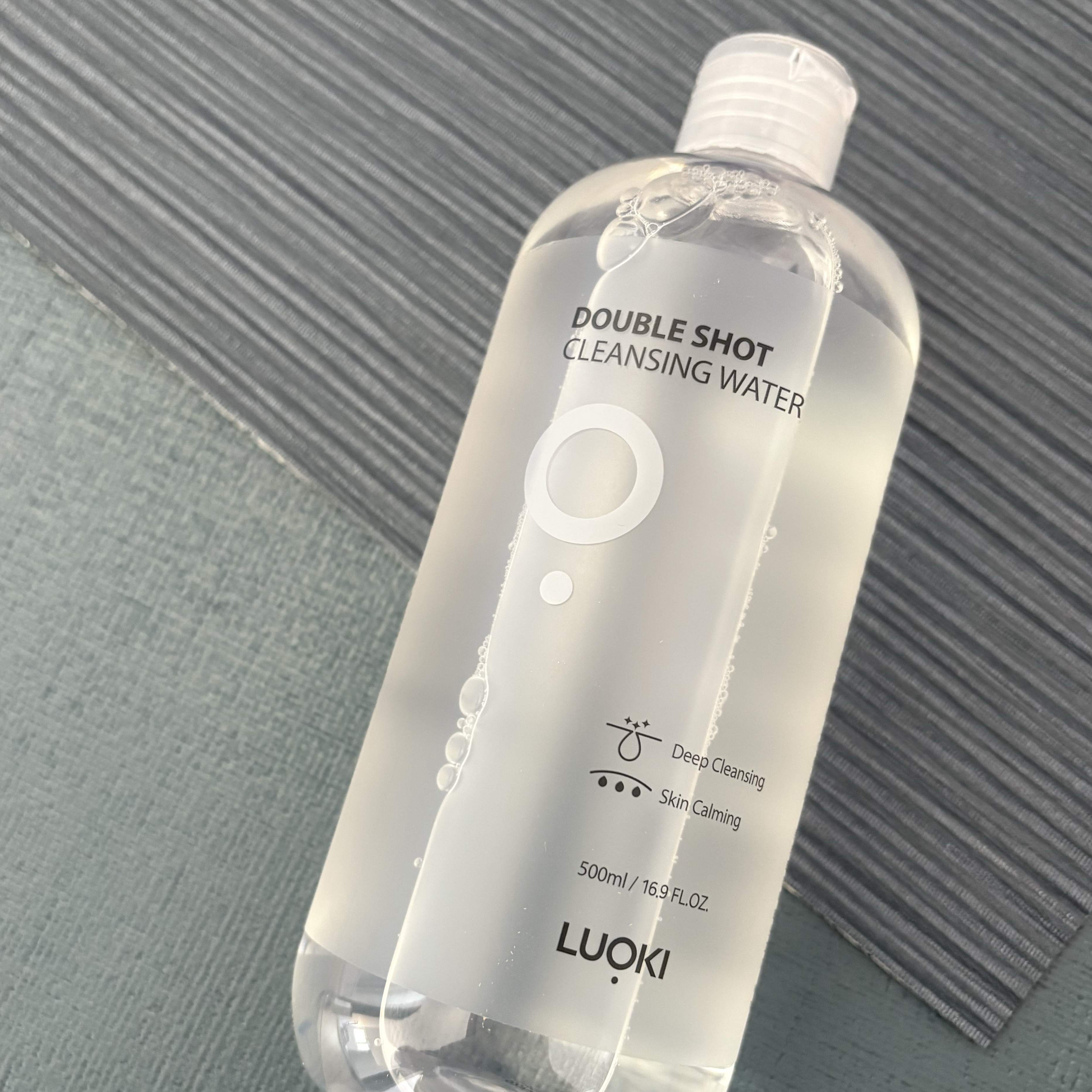 ダブルショットクレンジングウォーター/LUOKI/クレンジングウォーターを使ったクチコミ（1枚目）