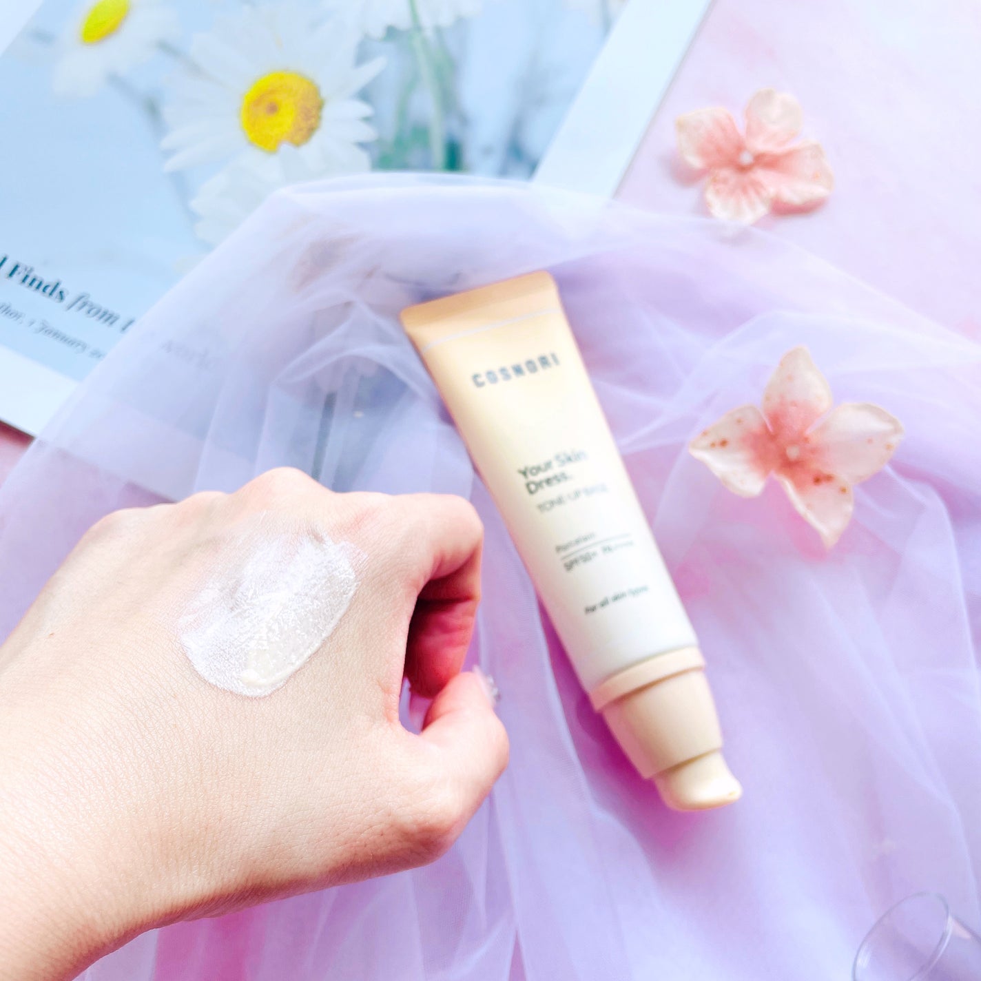 ユアースキンドレストーンアップベース/COSNORI/化粧下地を使ったクチコミ(8枚目)