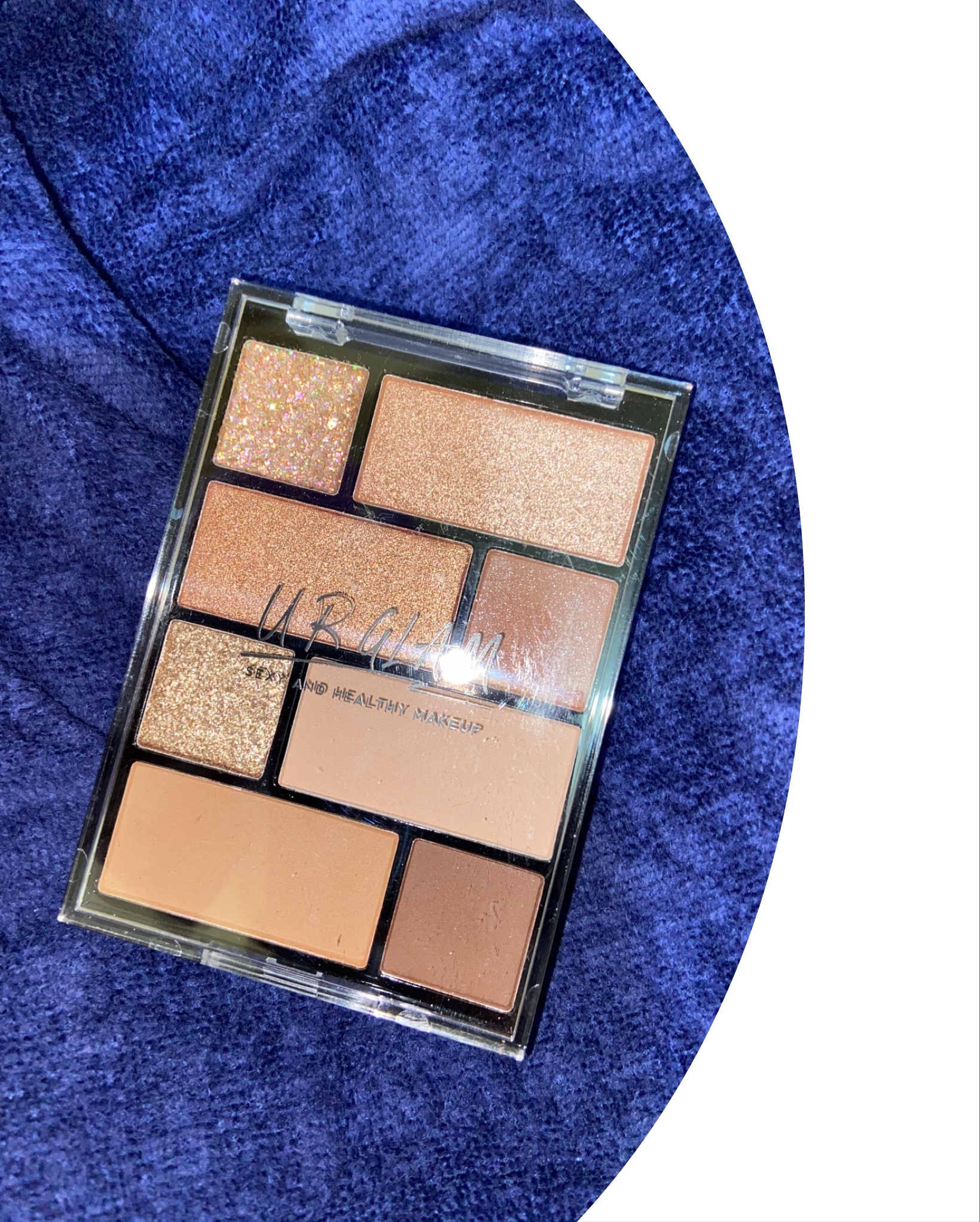 アイシャドウパレット/U R GLAM/アイシャドウパレットを使ったクチコミ（1枚目）