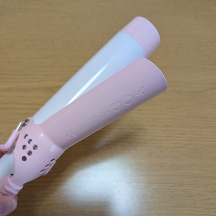 グラムウェーブ カーリングアイロン 36mm/40mm/VODANA (ボダナ)/カールアイロンを使ったクチコミ(5枚目)